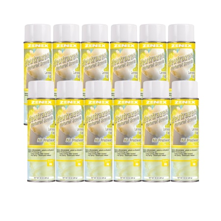Zenex Handheld Air Freshener Lemon Ice net 10 oz., 12PK 491835